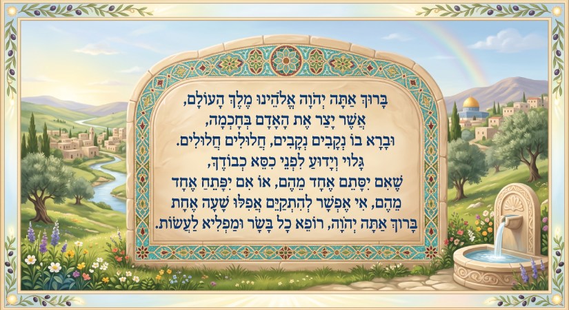 ברכת אשר יצר נוסח עדות המזרח