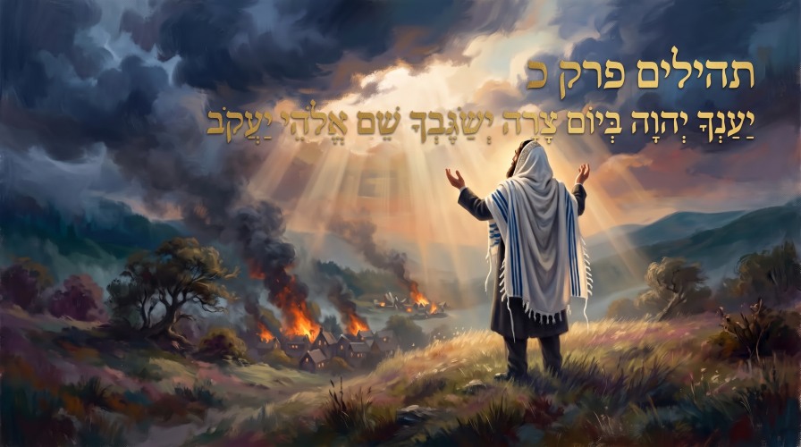 תהלים פרק כ יענך ה' ביום צרה